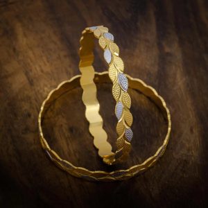 Rhodium Bangle PRGB43-091