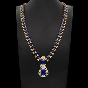 PREMIUM STONE NECKLACE PMSNL7WBL-0002