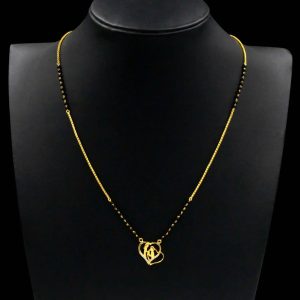 Karimani (Mangalsutra) Stone Necklace PLKM1W-6-053