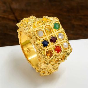 Navaratna Stone Ring PMRNNR1-086