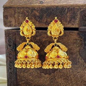 The Yagna Silver Jhumki
