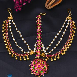The Tarini Silver Nethi Chutti/Matha patti