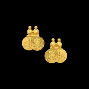 Golden Hanging Stud PGST16-001